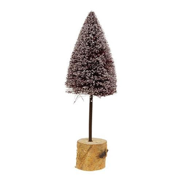 Medium Red Spice Drop Bottle Brush Tree - The Fox Decor